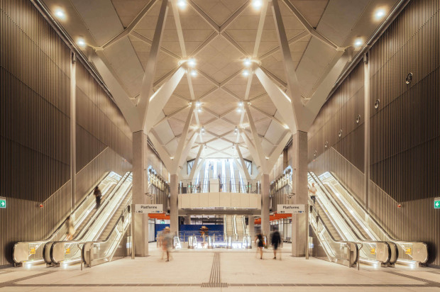 Town Hall Station wins Public Design category at 2026 Australian Interior Design Awards