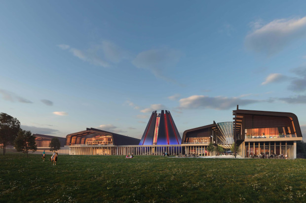 Concept designs unveiled for Horse Soldier Bourbon distillery masterplan