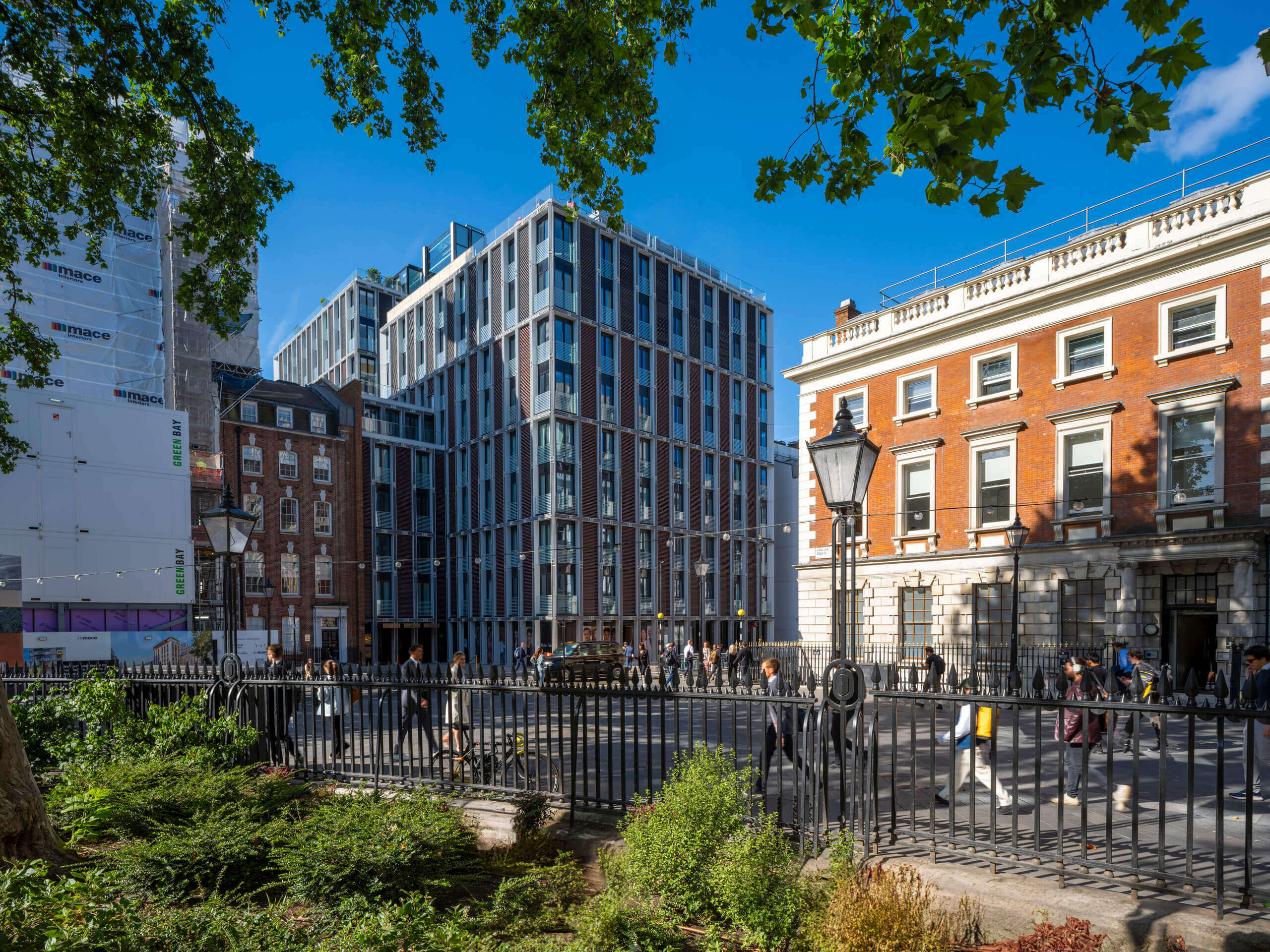 Designing a vertical Vierendeel structural frame for the Mandarin Oriental Mayfair